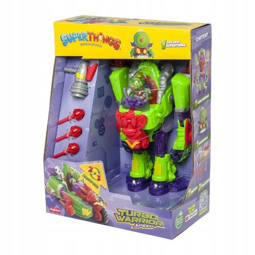  Magic Box Toys Superthings Turbo Warrior Speed + Pouch Magic Box Super Zings Things serija 8