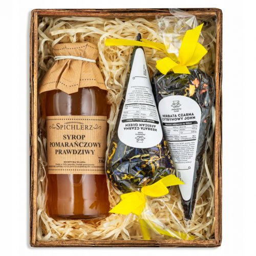  Darilni set TEA GIFT BASKET sirup