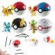  4 KOS POKEMON FIGURICA POKEBALL IGRAČA + FIGURICA