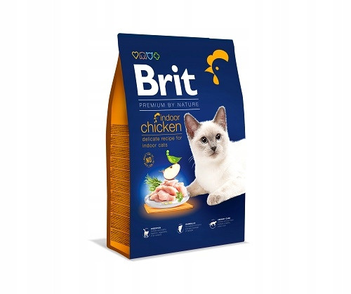  BRIT PREMIUM BY NATURE INDOOR CHICKEN CAT 8 KG