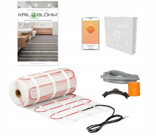 SET GRELNE PREPROZE 150W/M2 2M2/H 607 WIFI BELA