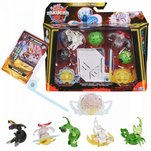  BAKUGAN SPECIAL ATTACK BRUISER SPECIAL ATTACK OCTOGAN 5-PACK