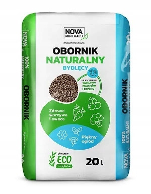  Organsko, naravno gnojilo Nova Minerals gnoj 12,5 kg 20 l