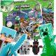  Minecraft BLOKI MOUNTAIN CAVE VILLAGE 11 FIGUR do 760 kosov LED