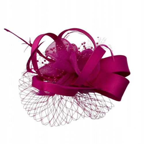  Fascinator glave FLOWER Pokrivalo FUCHSIA Lolita Dodatki