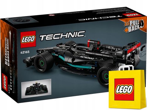  LEGO Technic 42165 Mercedes-AMG F1 W14 E Performance Pull-Back 42165 + VP papirnata vrečka LEGO 6315794 velika