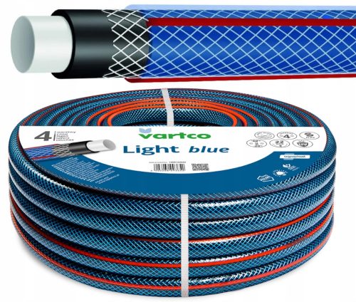  4-slojna vrtna cev LIGHT BLUE 1" 20m VARTCO POLISH PRODUCT