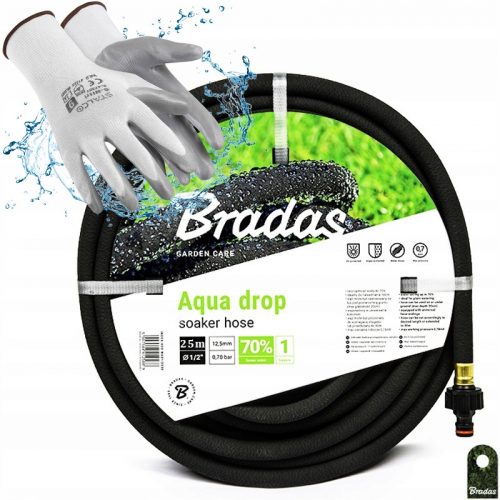  Bradas Aqua Drop 25 m kapalna cev + rokavice Stalco 47359 velikost 10 - XL 1 par