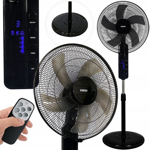  EBERG FLY talni ventilator črne barve