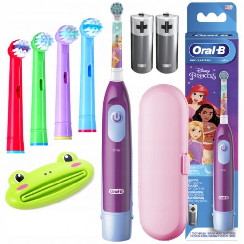  Električna zobna ščetka Oral-B Kids Princess z etuijem 3+