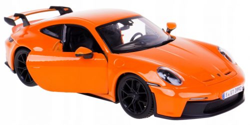  PORSCHE 911 GT3 MODEL KOVINSKI BBURAGO 1:24 ORANŽEN