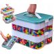  TOY BOX BLOCKS 2-SLOJNI TERRIBLE POSODA LEGO ORGANIZER