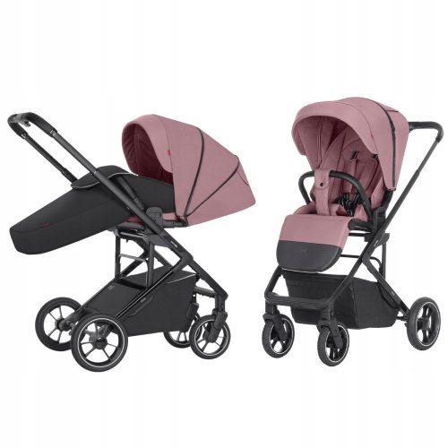  CARRELLO Alfa CRL-5508 otroški voziček 2024 Rouge Pink + FOLIJA