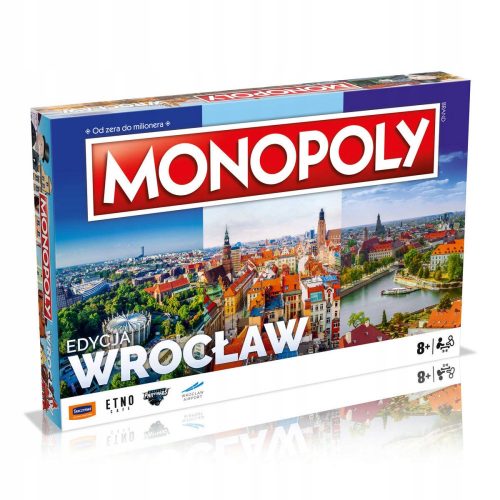  Namizna igra Winning Moves Monopoly: Wrocław Edition (nova izdaja)