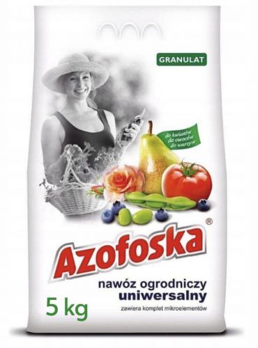  Večkomponentno univerzalno vrtnarsko gnojilo Azofoska 5KG granule 5 kg 5 l