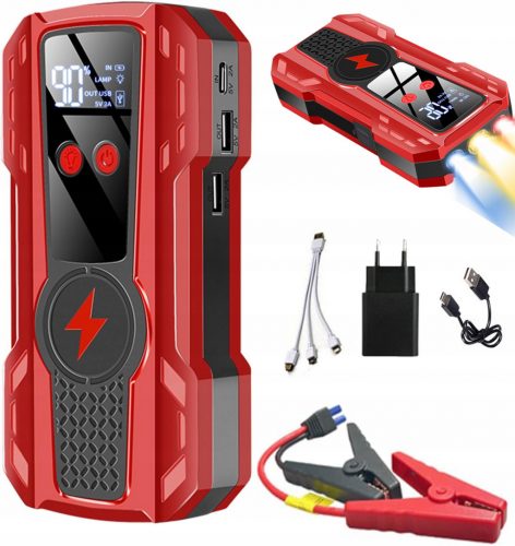  JUMP STARTER NAPRAVA ZA ZASILNI ZAGON POWERBANK CAR 12V 10000MAH