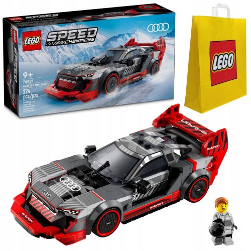  LEGO Speed Champions 76921 Audi S1 E-tron Quattro + LEGO 6315792 PAPIRNA VREČKA VP MEDIUM M 34X41X10 TE