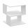  ModernHome klubska mizica KAVNE MIZICE kvadratna 45 x 45 x 43,6 cm bela