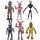  FIVE NIGHTS AT FREDDY'S FNAF FIGURE 6 KOS Nightmarionne+Funtime Foxy (FW)