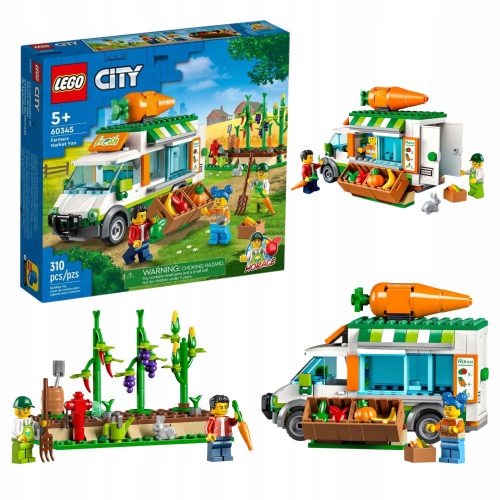  LEGO City 60345 Market Van