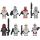  8 kosov Star Wars Bricks Stormtrooper Clone Squad