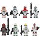  8 kosov Star Wars Bricks Stormtrooper Clone Squad