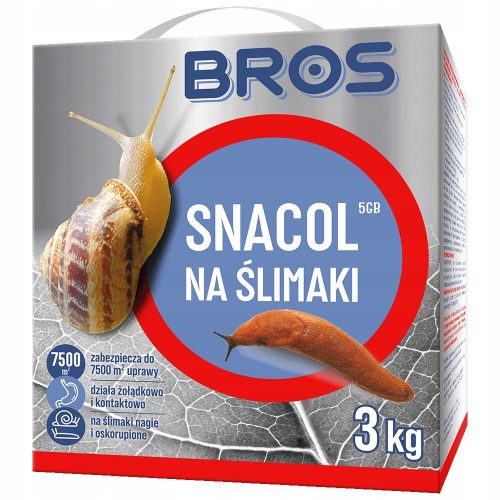  Bros SNACOL 5GB SNAIL POISON 3kg STRONG + FOLIJA Rokavice za enkratno uporabo MASTER HDPE 2 kos/par