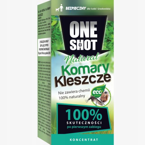  Tekočina proti klopom in komarjem One Shot 0,3 kg 250 ml