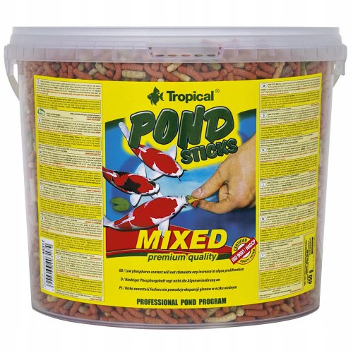  Tropical Pond Sticks Mešana hrana za ribe 5 l 430 g