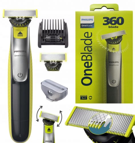  Philips ONE BLADE 360 brivnik 5-v-1 nastavek