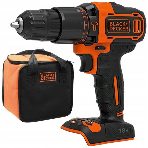  Black+Decker izvijač, baterijsko napajanje 18 V BDCHD18-QW