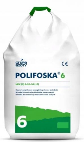  Večkomponentno gnojilo Grupa Azoty Polifoska 6 10 kg