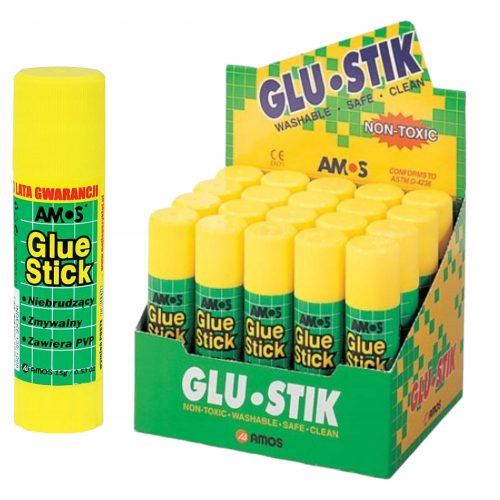  Set palčk AMOS office GLUE, 20 kos Glue Stick