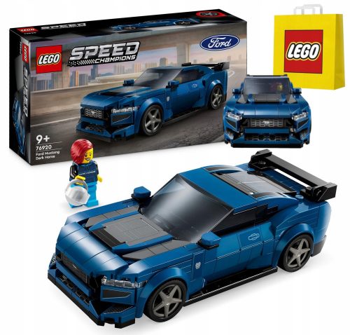  LEGO Speed Champions 76920 Ford Mustang Dark Horse + LEGO papirnata vrečka