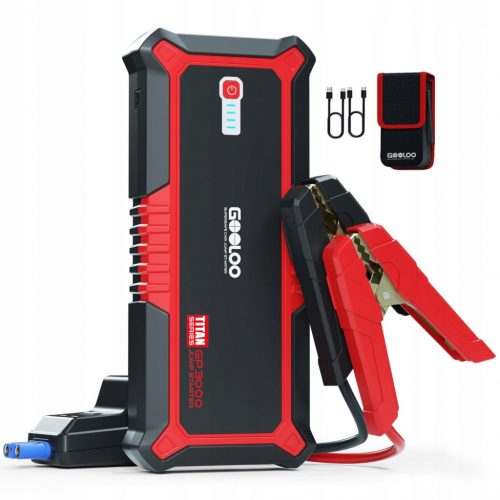  Jump Starter Powerbank BOOSTER GOOLOO GP3000 3000A POWERFUL FAST