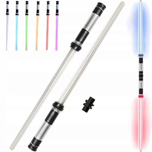  STAR WARS LIGHTSABER DVOJNA LED LUČ ZVOK 5 BARV