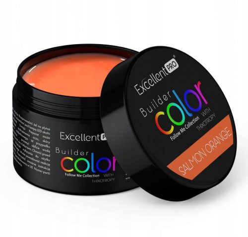  EXCELLENT PRO BUILDER GEL COLOR GRADILNI GEL LOSOS POMARANČA 30 g