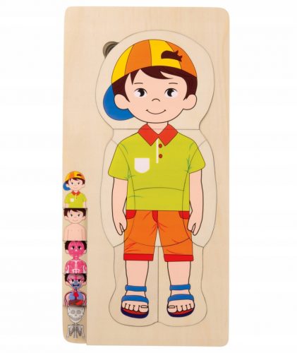  2D puzzle Boy's body izobraževalna igrača Junior