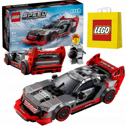  LEGO Speed Champions 76921 Audi S1 E-tron Quattro + LEGO papirnata vrečka