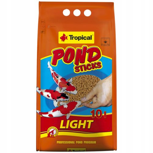  Hrana za ribe Tropical Tropical Pond Sticks Light 10 l 900 g