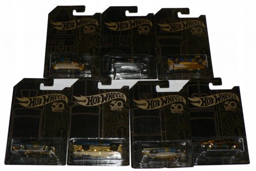  HOT WHEELS 50TH ANNIVERSARY FRN33 Celoten komplet 6 kosov.