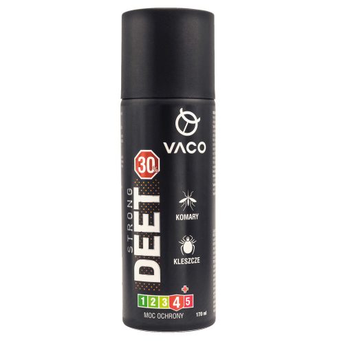  VACO STRONG 30 Sprej za klope, komarje in mušice DEET 30% + Citrodiol - 170 ml