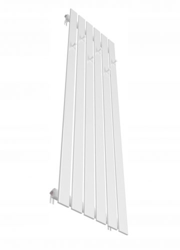  Okrasni radiator z obešalniki BELLO HOOK 100x45 GLOSS WHITE