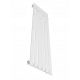  Okrasni radiator z obešalniki BELLO HOOK 100x45 GLOSS WHITE