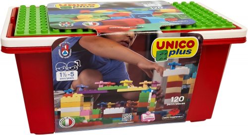  GRADBENA PLOŠČA UNICO CONSTRUCTION BLOCKS 120 ELEMENTS BOX