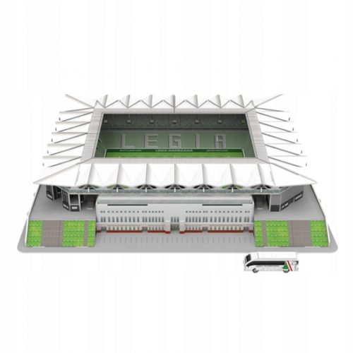  3D uganka stadiona Legia Warszawa J. Piłsudski