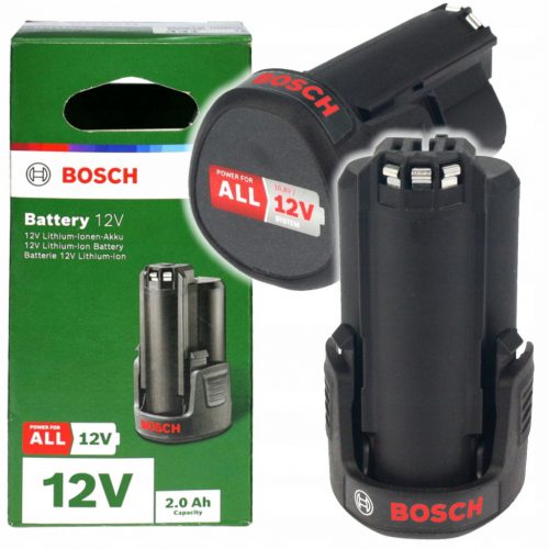  Li-Ion baterija Bosch 12 V 2 Ah