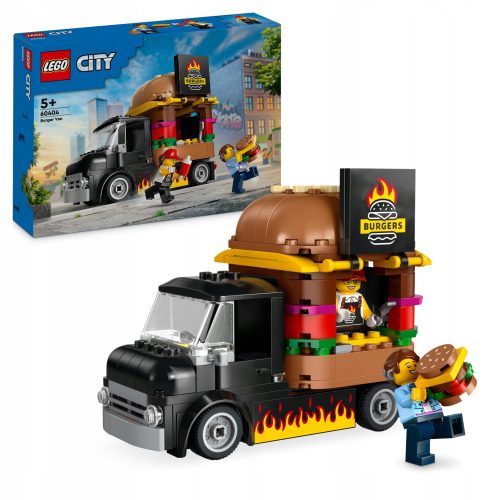  LEGO City 60404 Tovornjak s hamburgerji