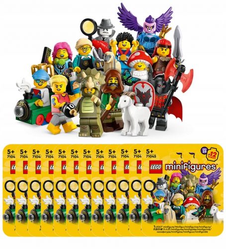  LEGO MINIFIGURE – Serija 25 – KOMPLET 12 FIGURIC – 71045