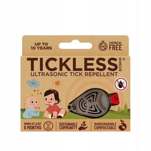  Ultrazvočna zaščita proti klopom TickLess Eco Kid rjava